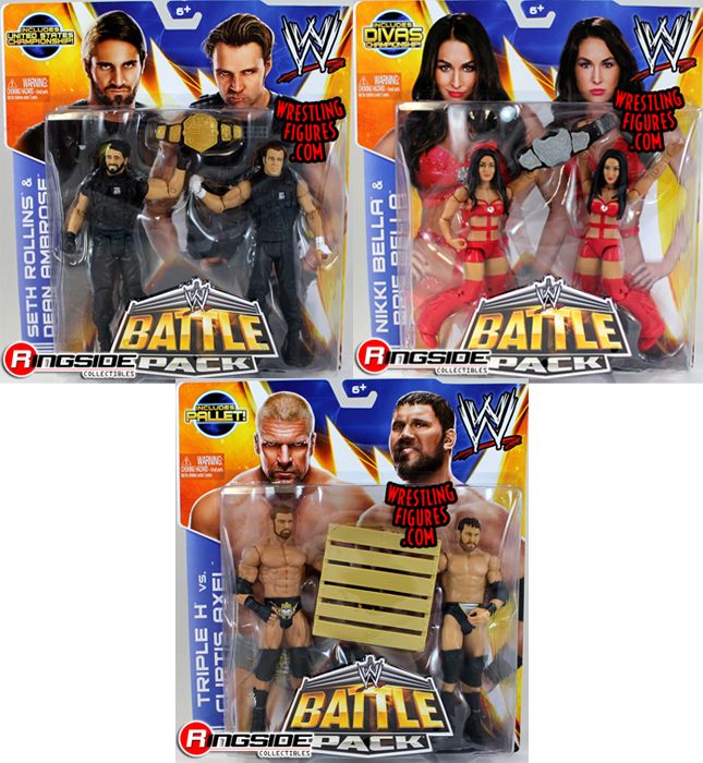 WWE Battle Packs 26 - Complete Set of 3 | Ringside Collectibles