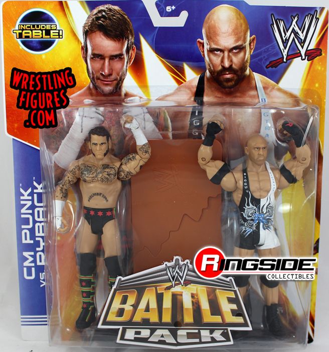 CM Punk & Ryback - WWE Battle Packs 29