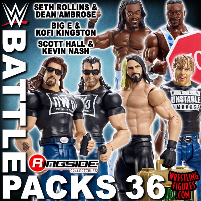 WWE Battle Packs 36 - Complete Set of 3 | Ringside Collectibles