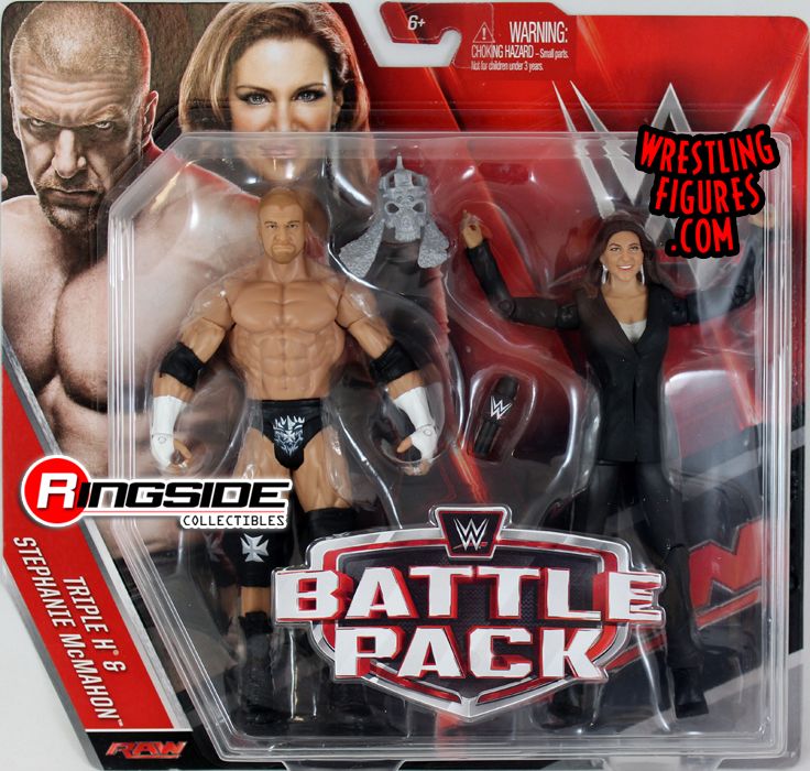 WWE Mattel Battle 2 Packs MOC Wrestling Figure LOT wwf/wcw/ecw