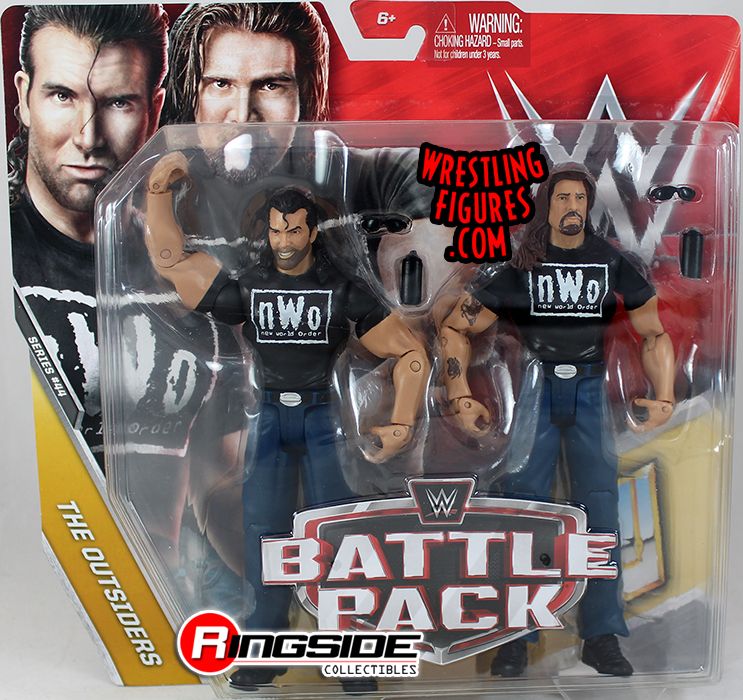 Outsiders (Scott Hall & Kevin Nash) - WWE Battle Packs 44 WWE Toy