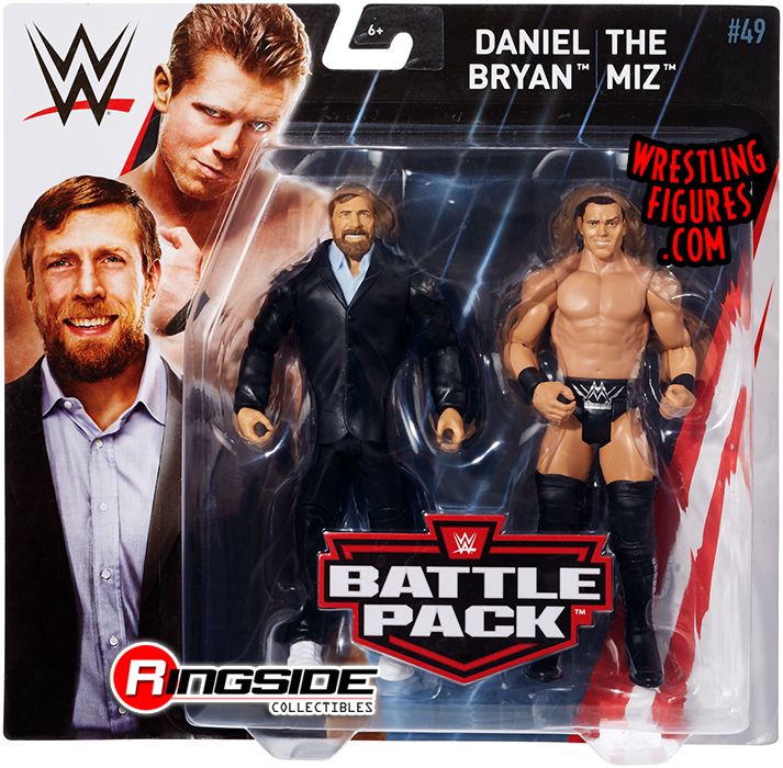 The Miz & Daniel Bryan - WWE Battle Packs 49 WWE Toy Wrestling 