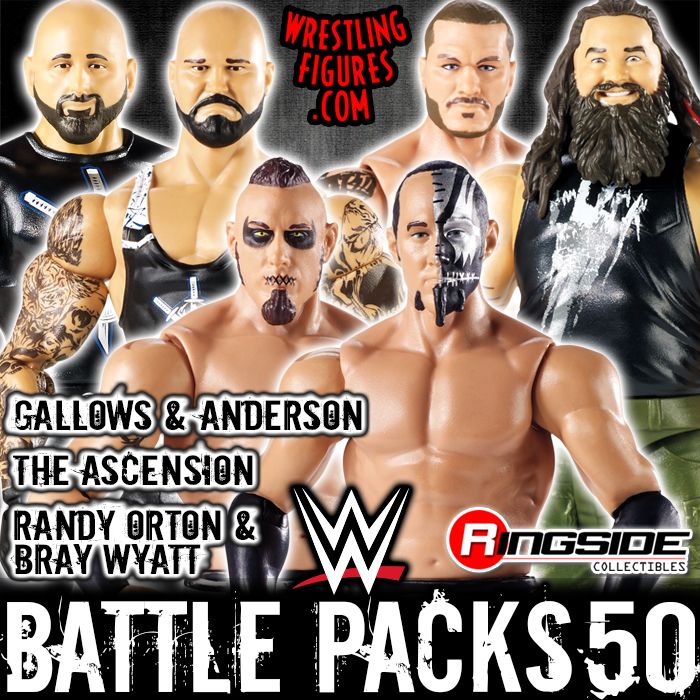 WWE Battle Packs 50 Toy Wrestling Action Figures by Mattel! This