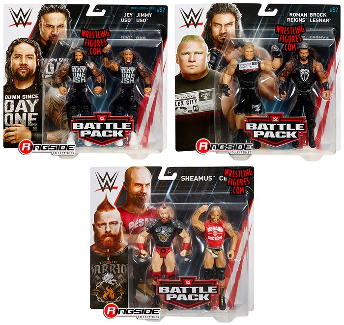 WWE Battle Packs 52 Toy Wrestling Action Figures by Mattel! This set ...