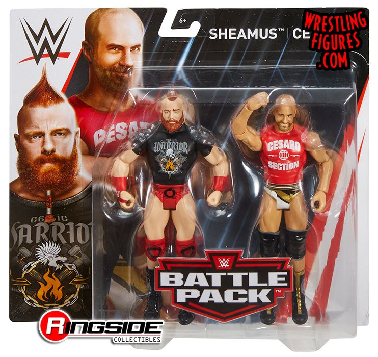 Cesaro & Sheamus (The Bar) - WWE Battle Packs 52 WWE Toy Wrestling ...