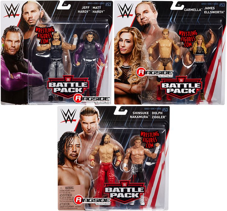 WWE Battle Packs 53 Toy Wrestling Action Figures by Mattel! This 