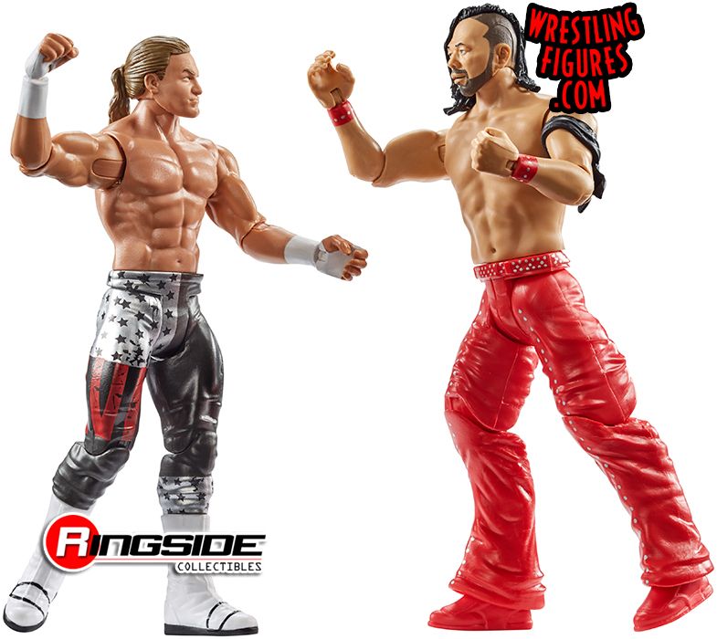 Shinsuke Nakamura & Dolph Ziggler - WWE Battle Packs 53 WWE Toy