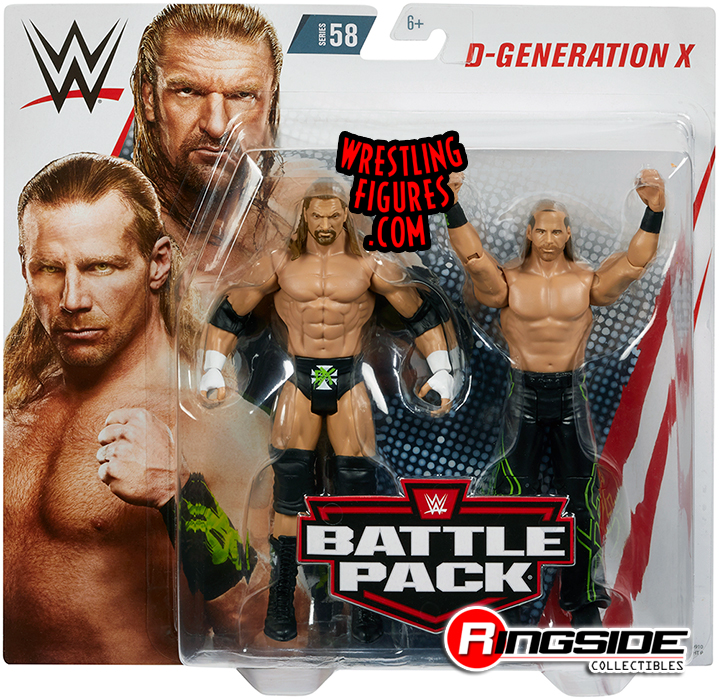 Triple H (HHH) & Shawn Michaels - WWE Battle Packs 58 WWE Toy 