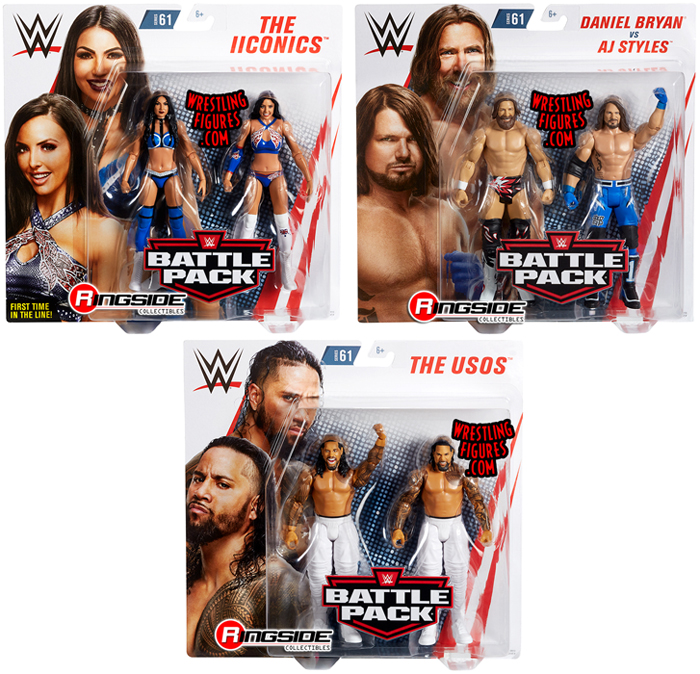 WWE Battle Packs 61 Toy Wrestling 
