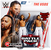 The Usos (Jimmy Uso & Jey Uso)- WWE Battle Packs 61 WWE Toy