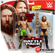 Daniel Bryan & AJ Styles - WWE Battle Packs 64 WWE Toy Wrestling