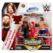 Set 2 Figuras WWE Championship Showdown Surtida Mattel GDF63 - Miscelandia