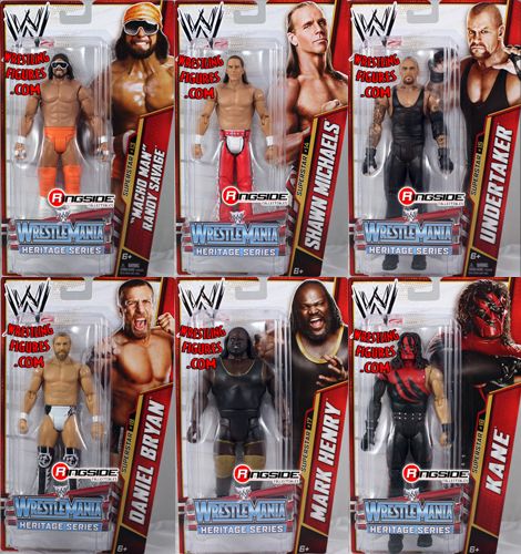 WWE Series 26 (WrestleMania Heritage) - Complete Set of 6 | Ringside ...