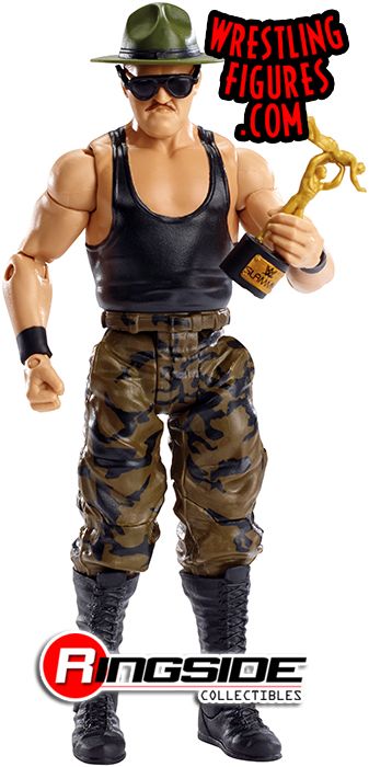 Sgt. Slaughter WWE Series 69 WWE Toy Wrestling Action Figure by