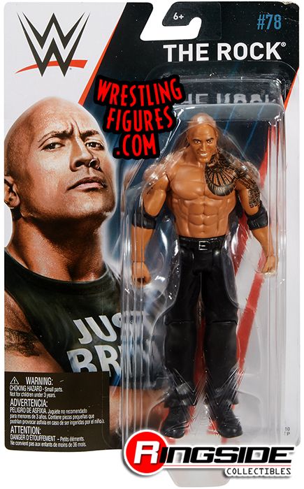The Rock - WWE Series 78 WWE Toy Wrestling Action Figure by Mattel!