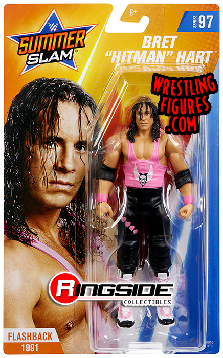 tijdschrift voordeel expeditie Bret Hart- WWE Series 97 WWE Toy Wrestling Action Figure by Mattel!