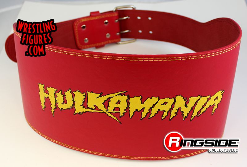 Karakteriseren Betasten Regan Hulk Hogan - Hulkamania Weight Belt | Ringside Collectibles