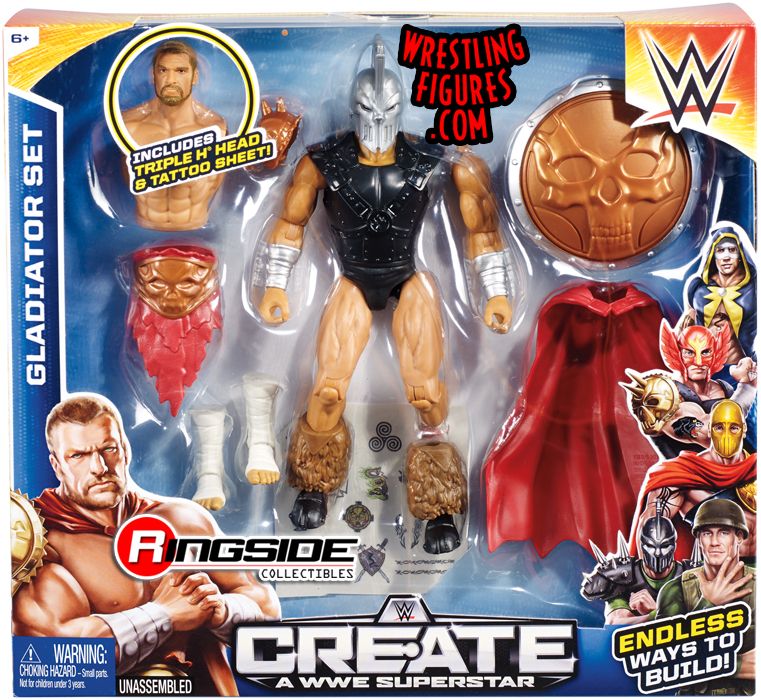 WWE - Figurine de Triple H au 1:16