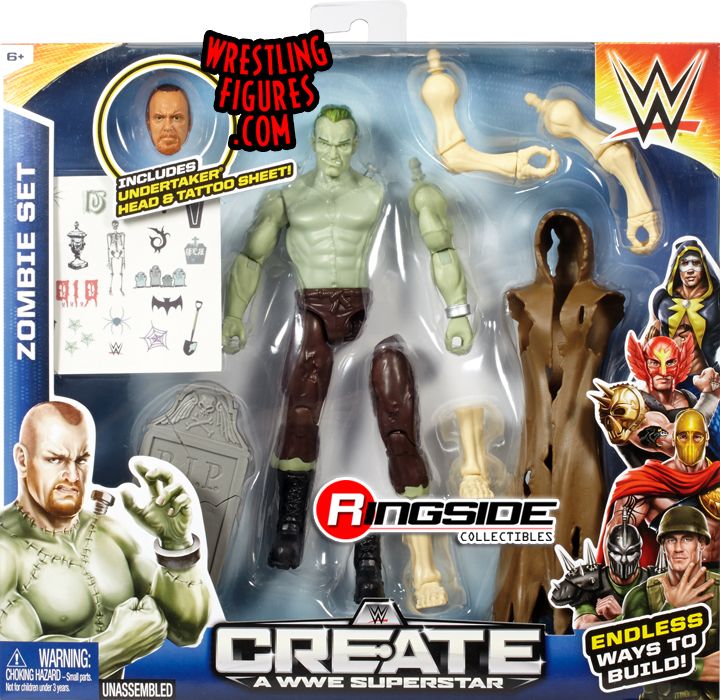 Undertaker (Frankenstein) - WWE Create-A-Superstar (Large Pack