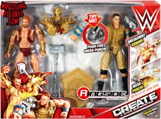 Triple H (HHH) & John Cena - WWE Create-A-Superstar 2-Pack WWE Toy