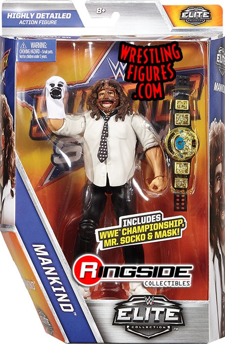 wwe mankind action figure