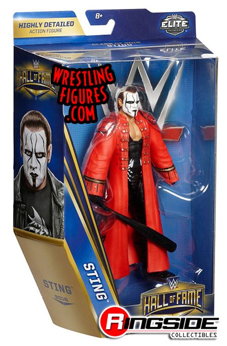 wwe hall of fame elite collection sting action figure