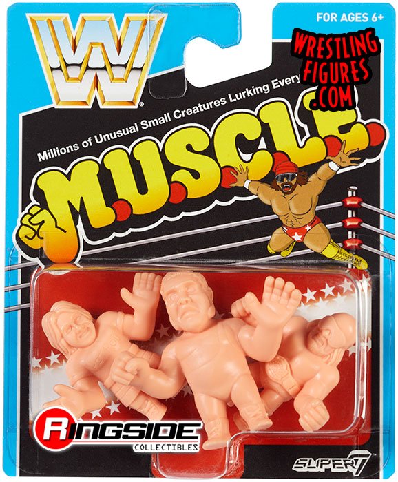 Wwe on sale muscle figures