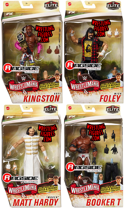 Wwe on sale wrestlemania figures