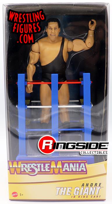 Andre the Giant - WWE WrestleMania 37 Celebration WWE Toy Wrestling Action  Figures by Mattel! Includes Entrance Ring Cart from WrestleMania 3!