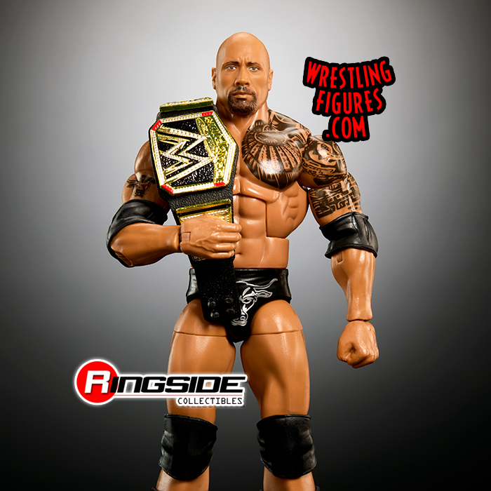 Damaged Packaging - The Rock - WWE Elite WrestleMania 40 
