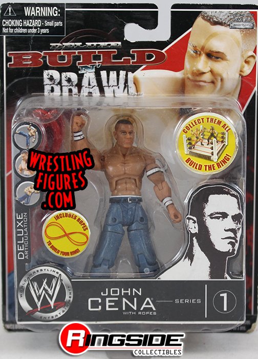 John Cena WWE Deluxe Build n Brawl Series 1Ringside Collectibles ...
