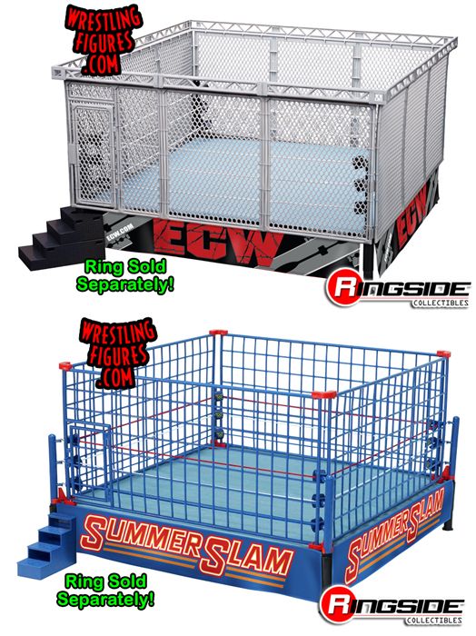 wwe wrestling cage toy