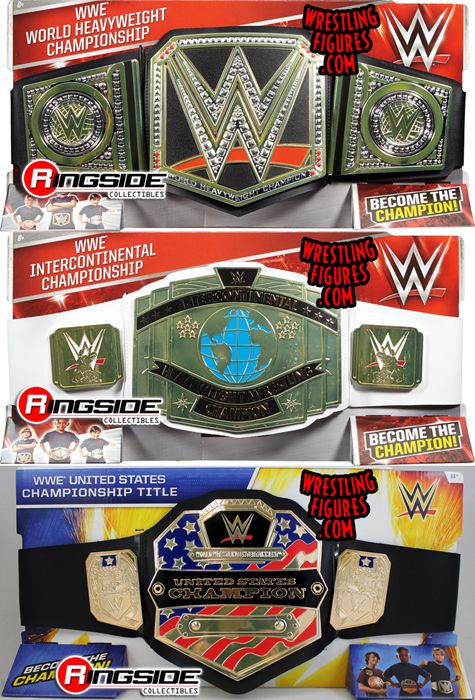 Package Deal Includes the following WWE Toy Wrestling Replica ...