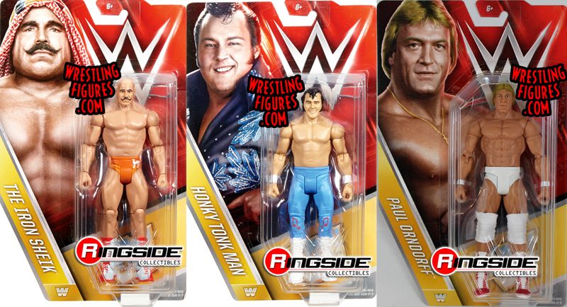Package Deal Includes The Following Wwe Toy Wrestling Action Figures By Mattel Includes Mr Wonderful Paul Orndorff Wwe Series 58 Iron Sheik Wwe Series 59 Honky Tonk Man Wwe Series 59