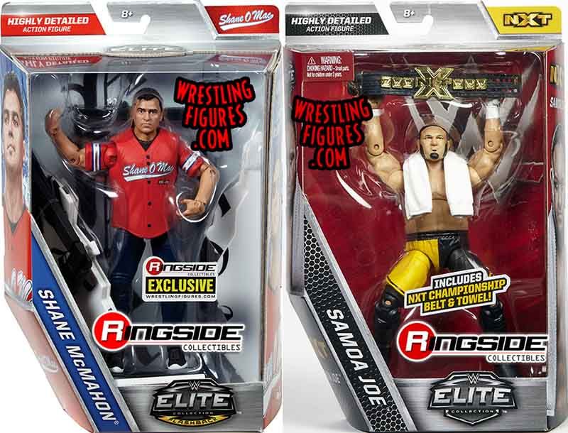 Package Deal Includes the following WWE Toy Wrestling Action