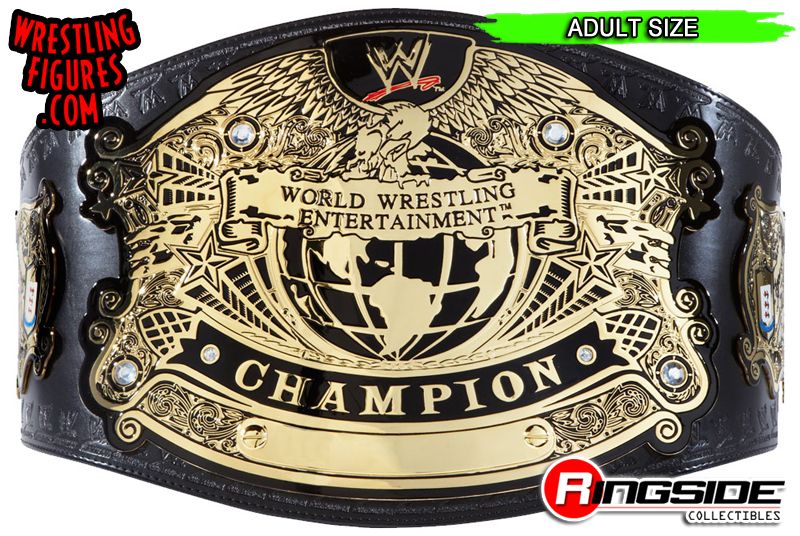 WWE Undisputed World Wrestling Entertainment Championship Title Belt