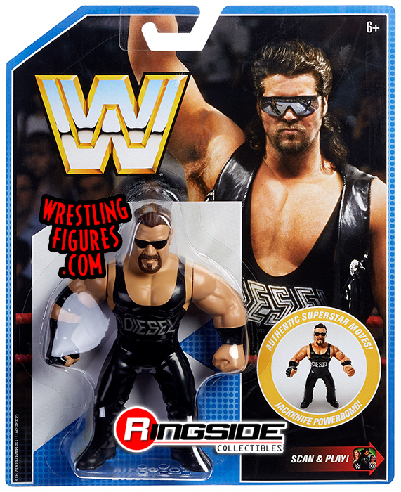 Diesel - WWE Retro Toy Wrestling Action 
