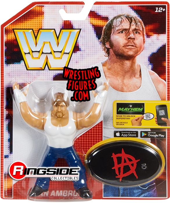 Dean Ambrose - WWE Retro Toy Wrestling Action Figure by Mattel!