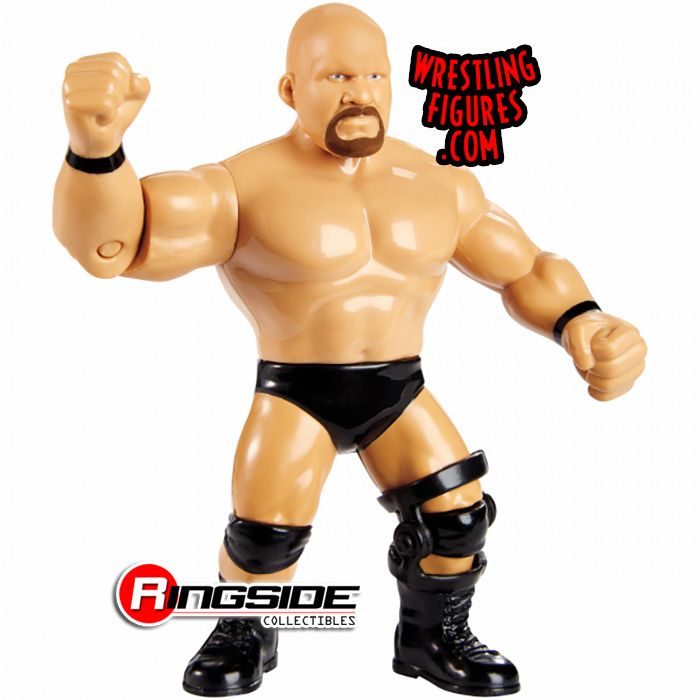 Stone Cold Steve Austin - WWE Retro Toy Wrestling Action Figure by