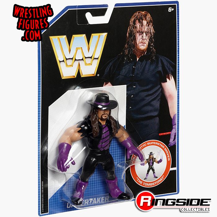 Undertaker - WWE Retro Toy Wrestling Action Figure by Mattel!