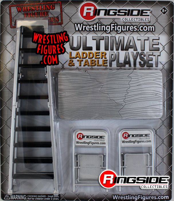 ringside collectibles tables ladders and chairs