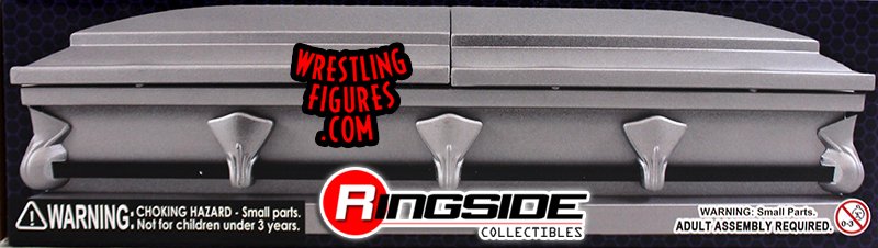 Casket Playsets - Ringside Collectibles Exclusive Wrestling Figure  Accessories for your Toy Wrestling Action Figures! Includes one Casket w/  Split Lid, 1 Urn, 1 Shovel & 1 Three-Piece Breakable Tombstone!