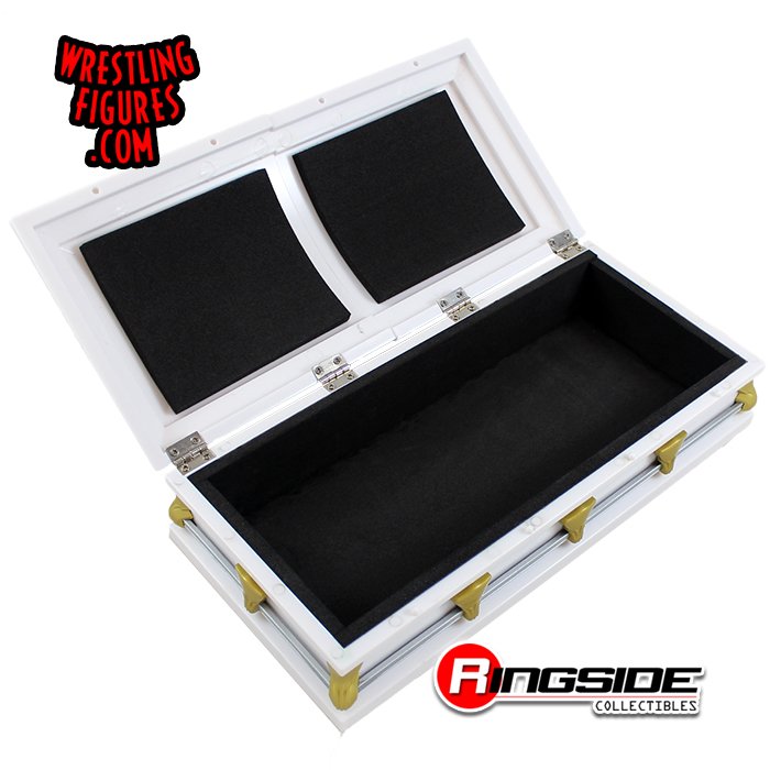 Casket Playsets - Ringside Collectibles Exclusive Wrestling Figure  Accessories for your Toy Wrestling Action Figures! Includes one Casket w/  Split Lid, 1 Urn, 1 Shovel & 1 Three-Piece Breakable Tombstone!