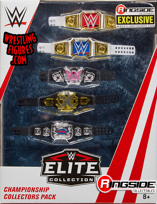 wwe elite 5 belt championship collectors pack