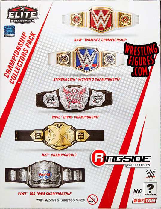 Version 2) 5 Belt Pack (Championship Collectors Pack) - Ringside
