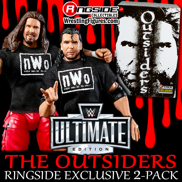 Shop Outsiders (Scott Hall & Kevin Nash) WWE Ultimate Edition 2-Pack Ringside Exclusive Now