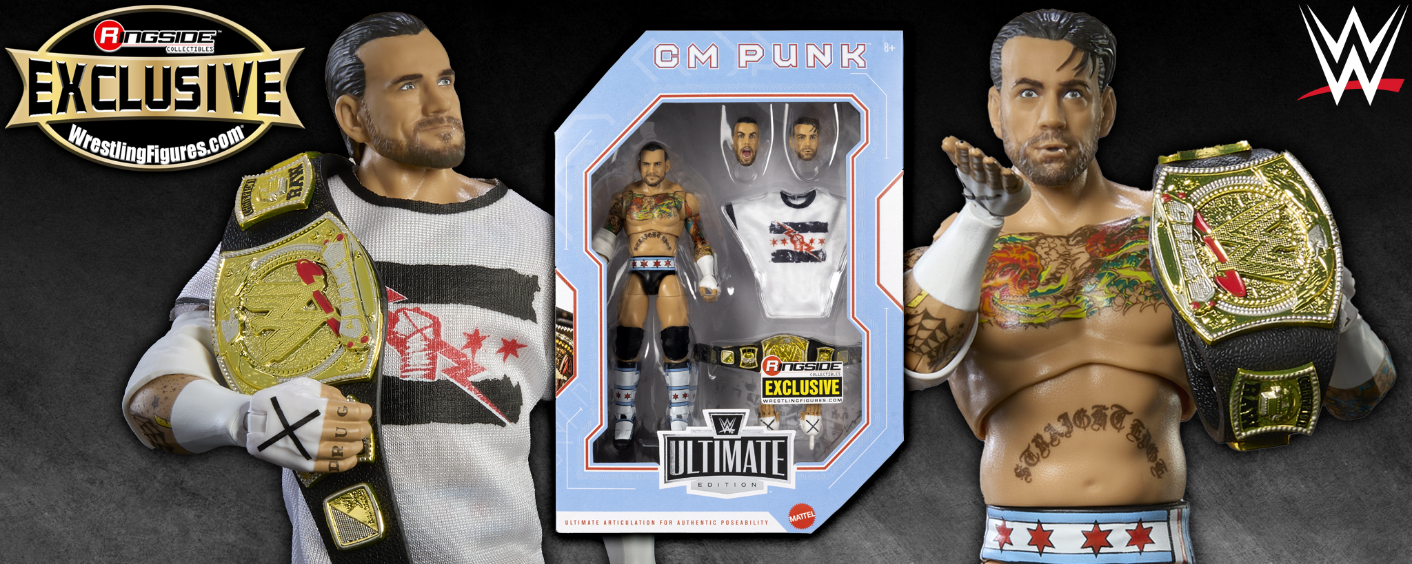 CM Punk WWE Ultimate Edition Ringside Exclusive