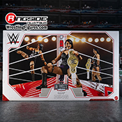 Image WWE Raw Real Scale Wrestling Ring Playset w/ Rhea Ripley Ultimate Edition Exclusive Figure