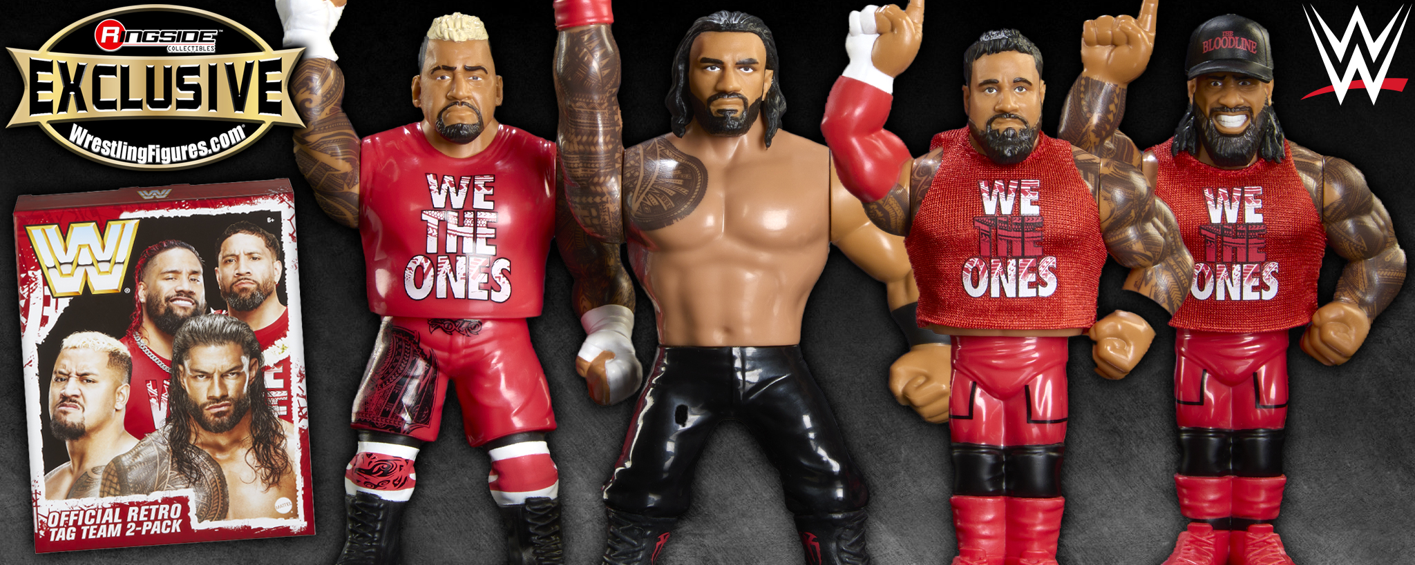 Bloodline WWE Retro 4-Pack