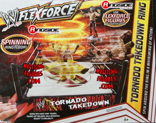 Tornado Takedown Ring WWE Flex Force Ringside Collectibles